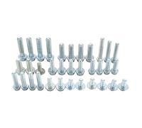 TONMHXA Compatible avec Crcrf125 pour Crf-X200 pour Crf-RX 150 pour Crf-RX 250 Kit De Boulons De Vis De Carénage De Motos Ensemble De Fixations Vis De Carrosserie carénage de Fixation