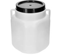Tonneau à col large Tonneau d'ensilage en plastique Regen Tonneau à bagages 40 litres blanc