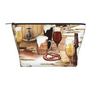 Tonneau De Bière Et De Vin, Trousse de Toilette Trousse de Maquillage Sac à cosmétiques Trousse de Toilette de Voyage Portable