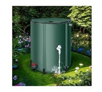 Tonneau de pluie pliable - Conteneur de stockage d'eau portable pour collecte d'eau de pluie - Idéal pour le jardin, la pelouse et l'utilisation en extérieur