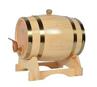 Tonneau en bois de chêne pour stockage ou vieillissement de vins et liqueurs 1,5 L-20 L 10L blanc