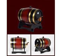 Tonneau en bois de chêne pour stockage ou vieillissement de vins et liqueurs 1,5 L-20 L 3L rouge vin