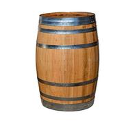 Tonneau en châtaignier de 100 litres Nouveau - huilé (fermé/Table)