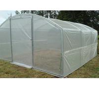 Tonneau Serre tunnel Tonneau en polyéthylène 24 m² - 4 Saisons Plus 6 x 4 m - 1 porte - 4S40200PE..
