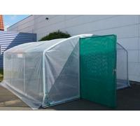 Tonneau Serre tunnel Tonneau en polyéthylène 24 m² - 4 Saisons Plus 6 x 4 m - S017ST-060-PE2X-2P-FB
