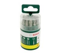 Bosch Embouts de vissage 2 607 019 454 - Jeu 10 pièces (vis à fente, cruciforme Phillips, Pozidriv)