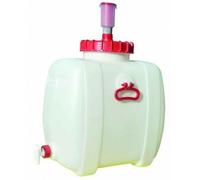 Tonnelet polyéthylène 30 litres - Finition viticole - Pour liquides alimentaires - CEMO - 9467