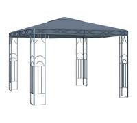 Tonnelle 300x300 cm Anthracite Chapiteau Pavillon Tente de Réception vidaXL