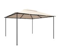 Tonnelle 3x3 m Anthracite Tissu et Acier 180 g/m² Chapiteau de Jardin vidaXL