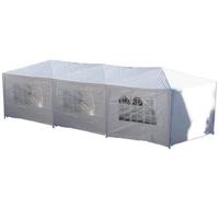TONNELLE 3X9 M BARNUM PARTY TENT TENTE DE RECEPTION CHAPITEAU, COTES DEMONTABLES
