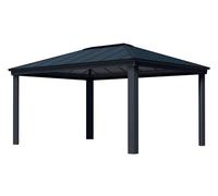 Tonnelle Aluminium Et Toit Polycarbonate Canopia By Palram Dallas 3 64 X 4 88 M