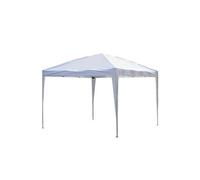 Tonnelle barnum de jardin pliant anti-UV + sac de transport acier Oxford 3 x 3 x 2,55 m blanc Blanc G