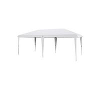 Outsunny - Tonnelle de jardin - Acier - 585x295x270cm - Blanc