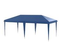 Tonnelle Barnum De Jardin Pop-Up Pliant 5,85l X 2,95l X 2,7h M Sac Inclus Acier Époxy Oxford Haute Densité Bleu