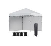 Tonnelle barnum pop-up UV 30+ lestage sac transport inclus gris Gris G