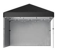 Outsunny Tonnelle Barnum Pop-Up UV 30+ – Avec lestage et sac de transport inclus – Noir