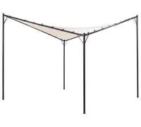 Tonnelle de jardin 300 x 300 cm beige AVENTINE