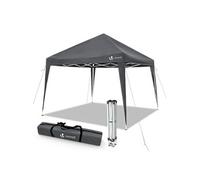 Tonnelle de jardin 3x3m pliable Grise avec sac de transport