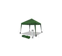 Tonnelle de jardin 3x3m pliable verte avec sac de transport