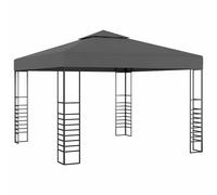 Tonnelle de Jardin Anthracite Chapiteau Pavillon Belvédère Mariage vidaXL