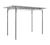 Arche À Rosiers Jardin Tonnelle Décoration 190 X 320 Cm Acier