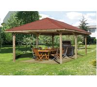 Tonnelle de jardin en bois Paradies taille 8
