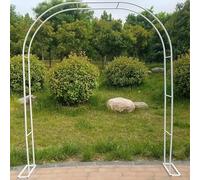 Tonnelle de jardin en métal robuste pour plantes grimpantes - Résistante aux intempéries - Support d'arche Pera - Disponible en 1,4 m, 1,8 m, 2,4 m, 3,5 m