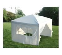 Bc-Elec - 5300-0011 Tonnelle De Jardin Dépliable, Pavillon De Jardin, Chapiteau Blanc 3 X 3 M Blanc