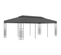 Tonnelle de jardin - UMR - 3 x 6 m - Anthracite