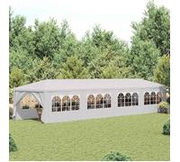 Tonnelle de jardin - vidaXL - 3x12 m - Résistant aux UV - Facile à assembler - Blanc