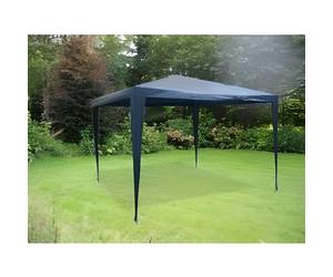 Tonnelle - Non spécifié - 3x3 m - Bleu - Métal - Pliable