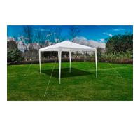 Vidaxl Tonnelle Pavillon De Jardin Blanc 3x3m