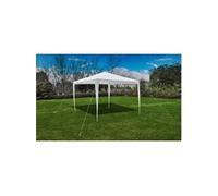 vidaXL Tonnelle Pavillon de jardin 3x3 m Blanc
