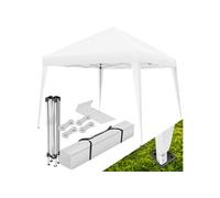 Pavillon de jardin - TECTAKE - Tonnelle LINOSA pliable avec parois déperlantes et résistantes aux UV 3 x 3 m - Blanc