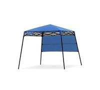 Tonnelle Pliante 181 x 181 cm, pour Protection Solaire, Portable et Léger, Bleu