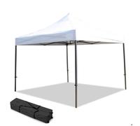 Tonnelle pliante 3 x 3 professionnelle, tente/chapiteau pour marchés, foires... Blanc