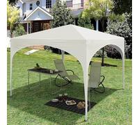 Tonnelle Pliante 3x3 Imperméable Anti-UV 50+, Réglable en Hauteur,Tonnelle de Jardin Exterieur Convient pour Les Fêtes, Les Foires, Les Festivals, Etc