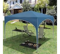 Tonnelle Pliante 3x3 Imperméable Anti-UV 50+, Réglable en Hauteur,Tonnelle de Jardin Exterieur Convient pour Les Fêtes, Les Foires, Les Festivals, Etc