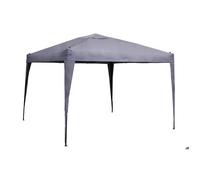 Hespéride Tonnelle autoportante Easy up acier toit polyester 3 x 3 m Ardoise