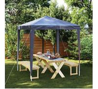 Tonnelle Pliante - vidaXL - Tente de réception 2x2 m bleu - Résistant aux UV(1parcel)34557