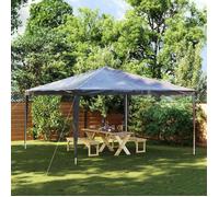 Tonnelle Pliante - vidaXL - Tente de réception professionnelle 4x4 m Anthracite 90 g/m² - Résistant aux UV(1parcel)40793