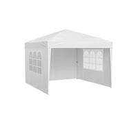 Tonnelle Pop-up Gazebo Auvent Abri Solaire 2,95x2,95m avec Parois Latérale