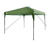 Tonnelle pop-up verte 300 x 300 cm - Tente en tissu pour jardin, camping et extérieur - Tonnelle facile à monter avec cadre solide - Parfait pour les fêtes, les marchés et les pique-niques