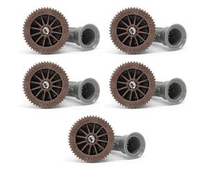 Tonnelle pour diffuseurs d'arrosage. Portée : 2,40 m. Angle d'arrosage réglable de 0 à 360°. Filetage femelle compatible avec Hunter, Rain Bird, Irritrol, KRain, Signature. Lot de 5 embouts.