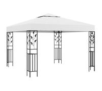 Tonnelle - vidaXL - 3x3 m - Blanc - 180 g/m² - Autoportante