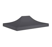 Vidaxl Toit De Tente De Réception 4,5x3 M Anthracite 270 G/M² Gris
