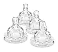 TONOMO Baby Bottle Newborn Flow, Pack of 4, Flow 1, SCF421/47