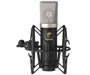 TONOR Microphone à Condensateur Cardioïde USB avec Taux d'échantillonnage 192kHz/24Bit, Bras, Support Antichoc pour Diffusion, Enregistrement, Jeux, Baladodiffusion, Voix Off, Youtube, TC-2030