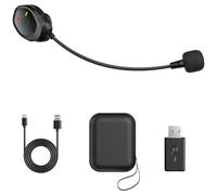 TONOR ModMic sans Fil, Microphone Perche Amovible pour Casque, Microphone de Jeu pour Console, Réduction du Bruit, Rechargeable par USB, Compatible avec Win/Mac/Android/iOS, TGP1