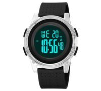 TONSHEN Montre Femme et Enfants LED Digital Électronique Multifonctionnel Alarma Chronomètre Date 50M Etanche Outdoor Militaire Plastique et Caoutchouc Montre Bracelet (Noir 2)